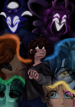 [COMMISSION] poster Hibridos A Profecia Morta